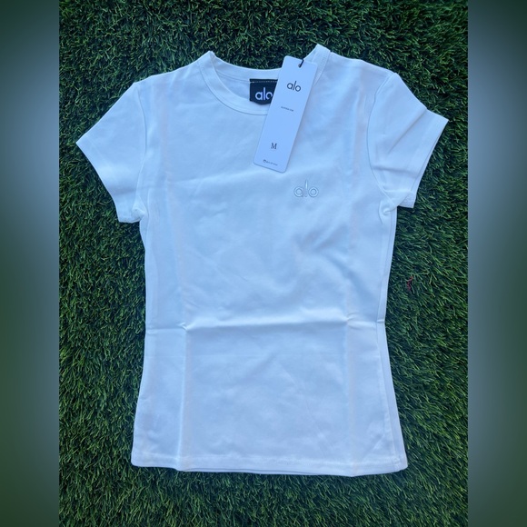 ALO Yoga Other - ALO Yoga kids White Short Sleeve Tee